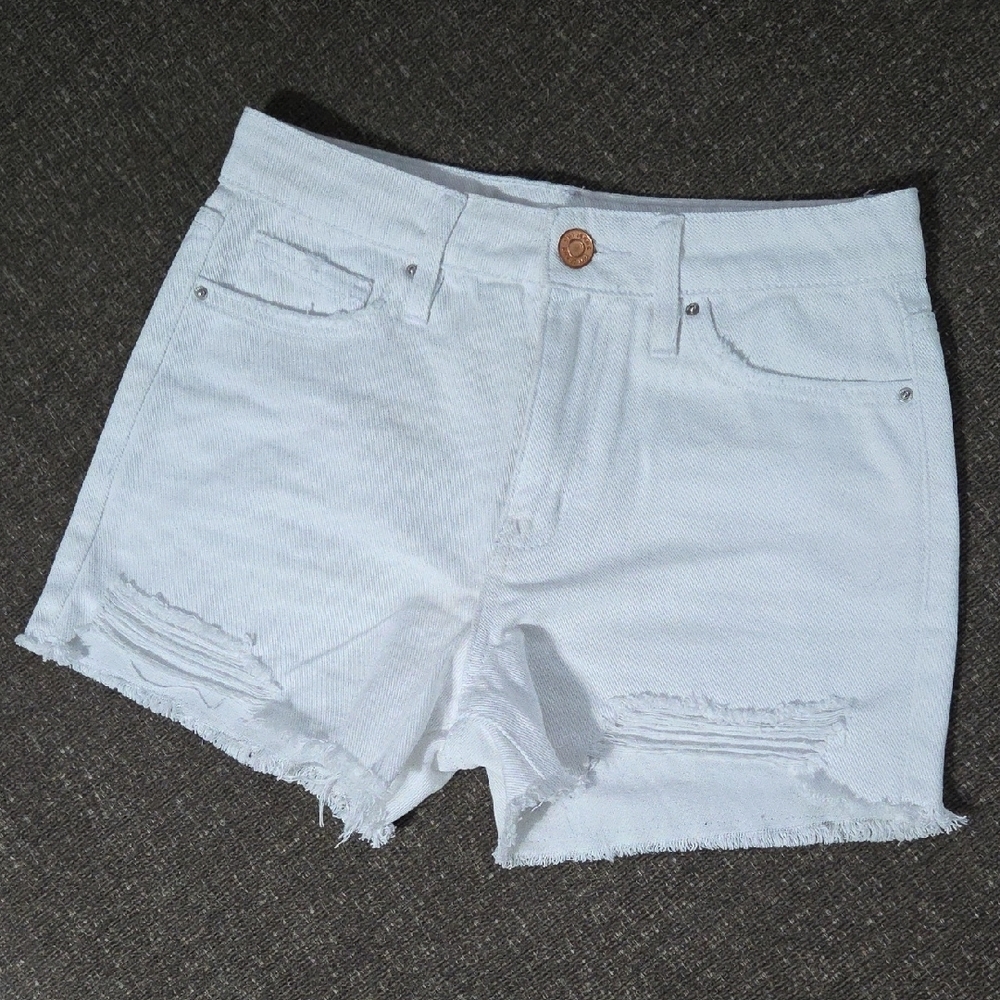 YMI White Jean Shorts for Women